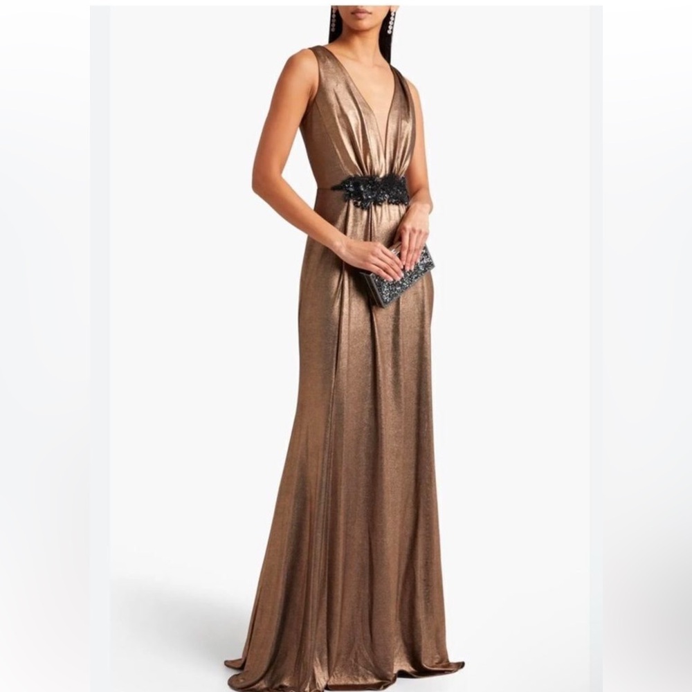 Marchesa Notte Embellished Gown